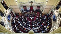 Sesiones en el Senado, donde Javier Milei quiere sellar la victoria. Sesiones en el Senado, donde Javier Milei quiere sellar la victoria.