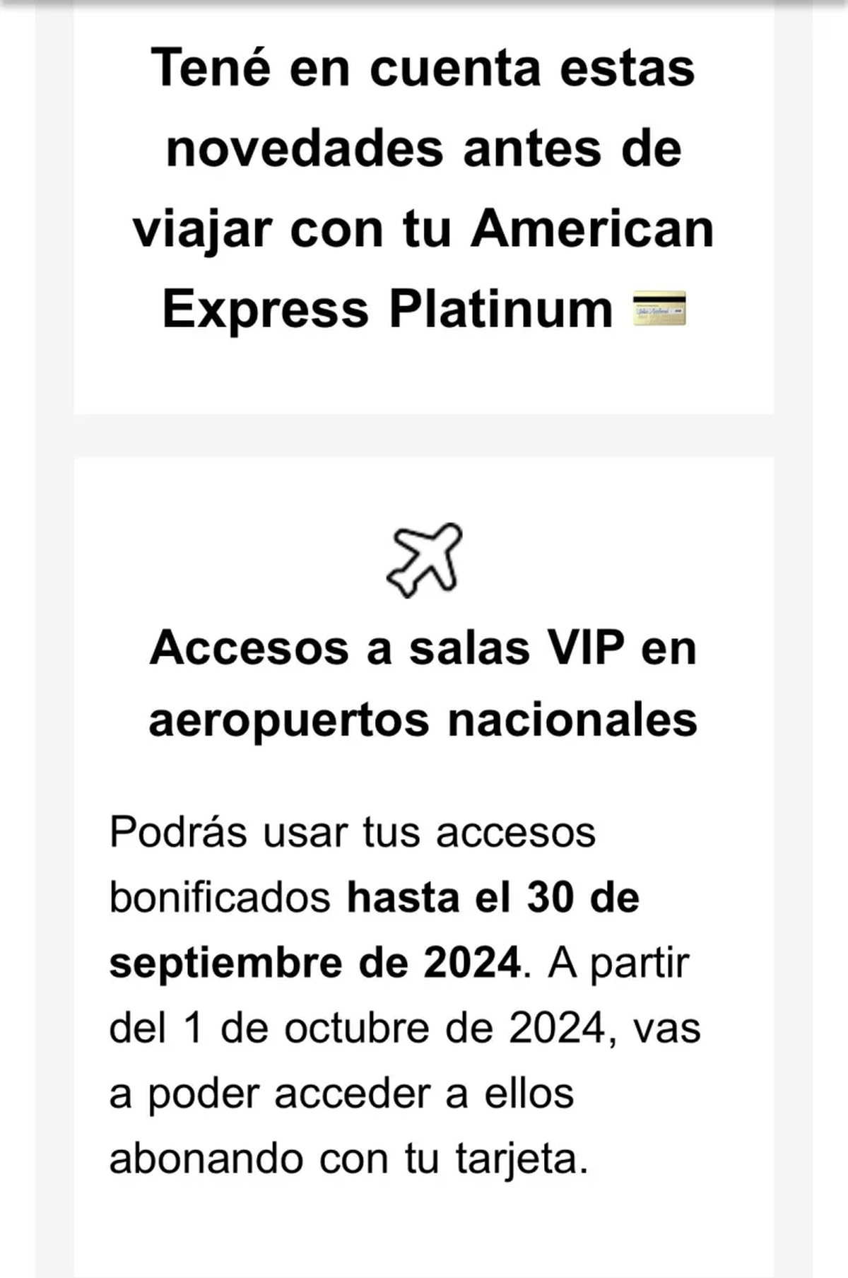Adiós al acceso gratis a salas vip de aeropuertos. Adiós al acceso gratis a salas vip de aeropuertos.