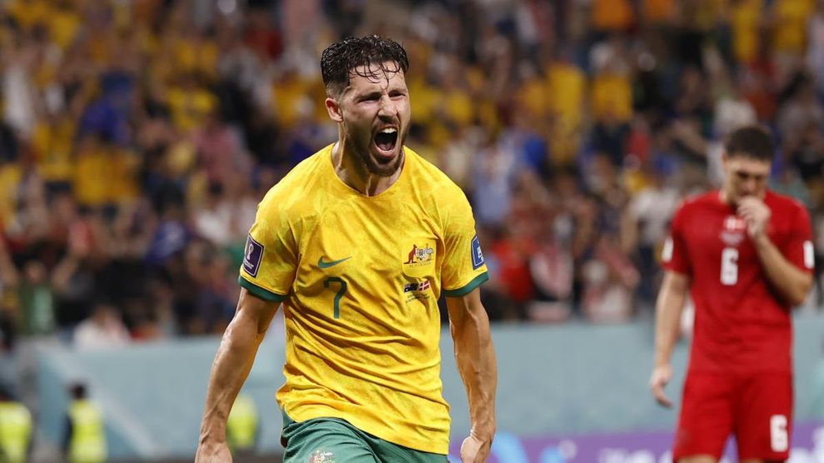 Mathew Leckie, Australia en Qatar 2022.