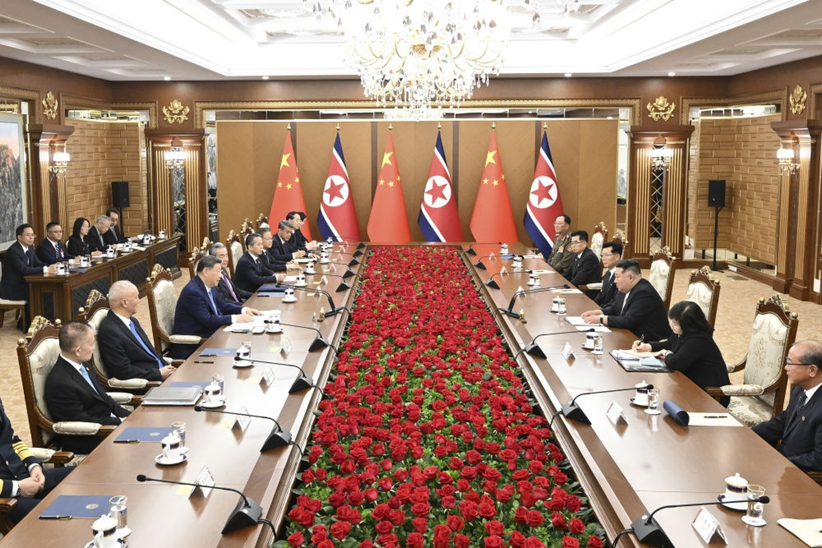 Encuentro de dos líderes nucleares en Corea del Norte Encuentro de dos líderes nucleares en Corea del Norte