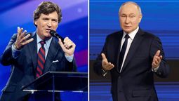 Elon Musk promociona en X la entrevista de Tucker Carlson a Vladimir Putin.