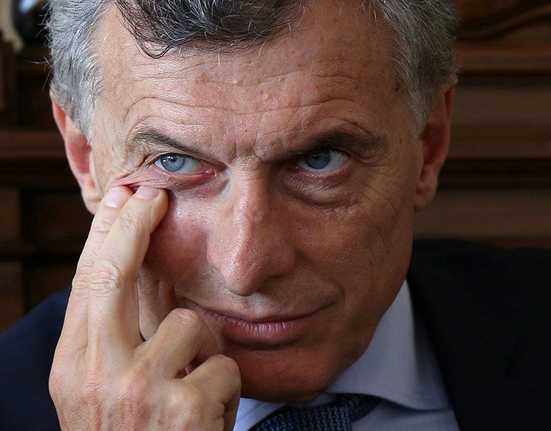 Activo Mauricio Macri intentando exhibir la agenda poselectoral.