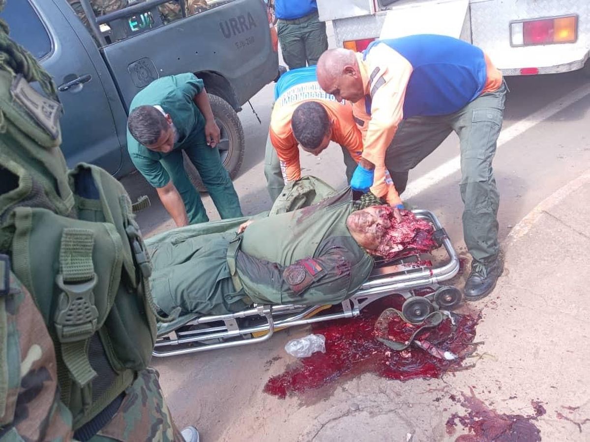 Baja irreversible en Fuerte Tiuna, Caracas (Venezuela). Baja irreversible en Fuerte Tiuna, Caracas (Venezuela).