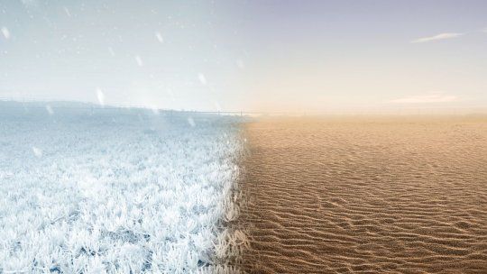Argentina vive un insólito contraste: Altas temperaturas y nieve