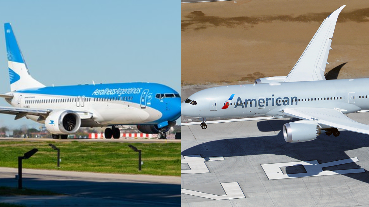 Aerolíneas Argentinas y American Airlines sumarán conexiones entre Argentina y Estados Unidos.