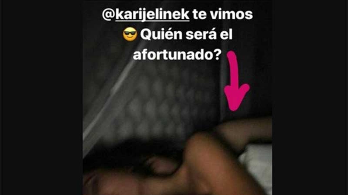 Qué dijo Karina Jelinek de su supuesta foto sexual