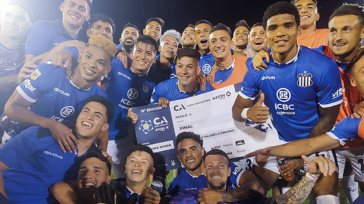 Talleres de Córdoba, finalista de la Copa Argentina.