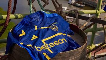 Boca estrena nueva camiseta frente a Godoy Cruz Boca estrena nueva camiseta frente a Godoy Cruz