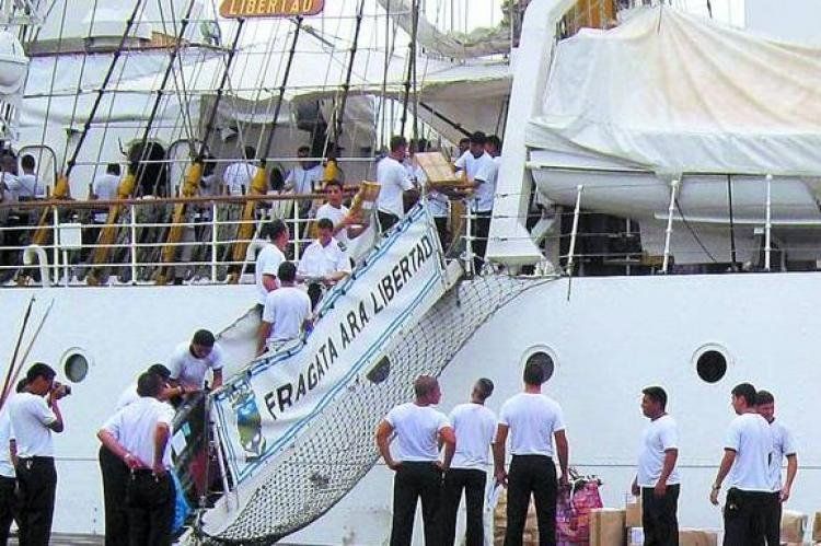Fragata Libertad.