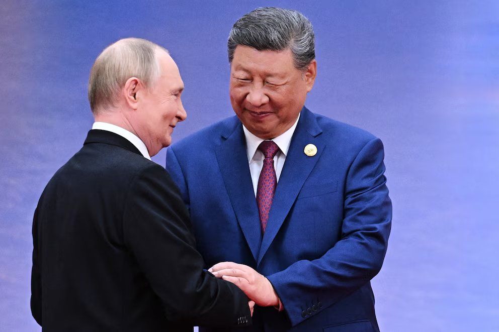 Vladimir Putin en China tras la visita de Trump Vladimir Putin en China tras la visita de Trump