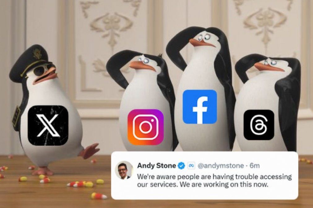 Instagram y Facebook se cayeron y en X explotaron los memes. (Foto: X @elonmusk) Instagram y Facebook se cayeron y en X explotaron los memes. (Foto: X @elonmusk)