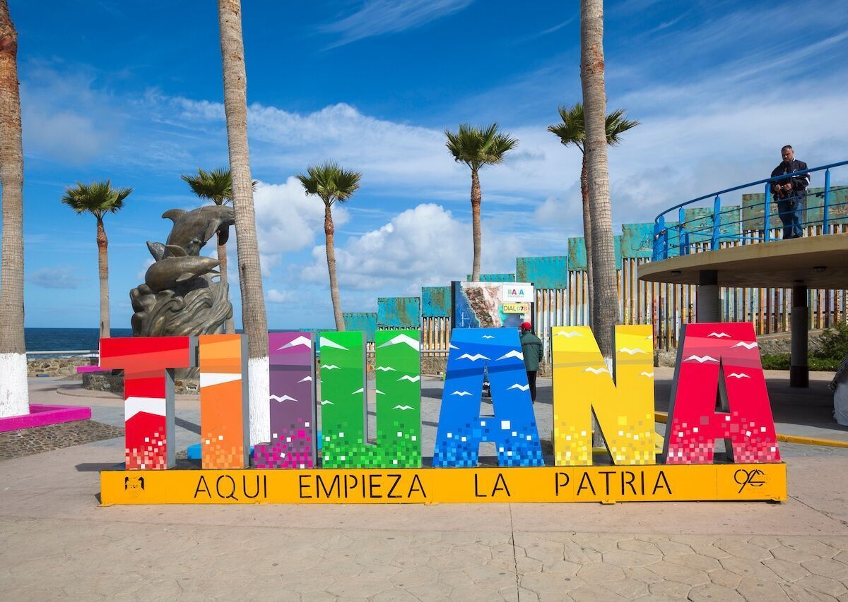 Tijuana, en la frontera con California (USA).