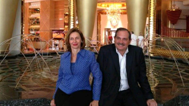 El matrimonio Alperovich en Dubai (Foto: www.contextotucumano.com.ar)