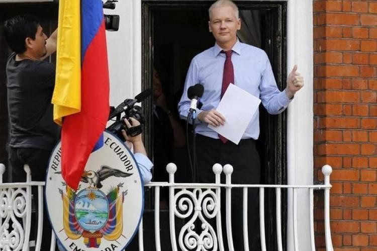 Julian Assange.