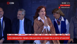 altText(AF aseguró que no habrá peleas y CFK habló de 