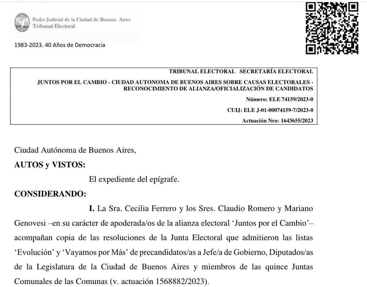 Así se hizo saber de manera oficial. Así se hizo saber de manera oficial.