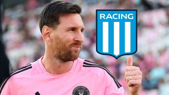 Un titular de Racing se va con Messi al Inter Miami. Un titular de Racing se va con Messi al Inter Miami.
