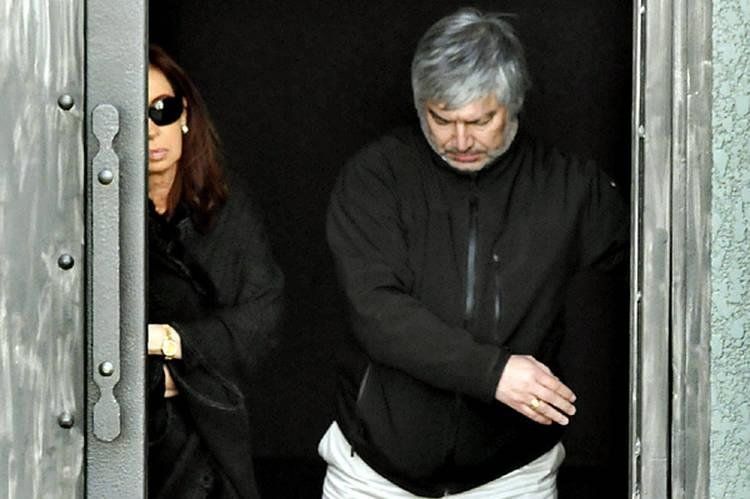 Cristina Fernández y Lázaro Baéz.