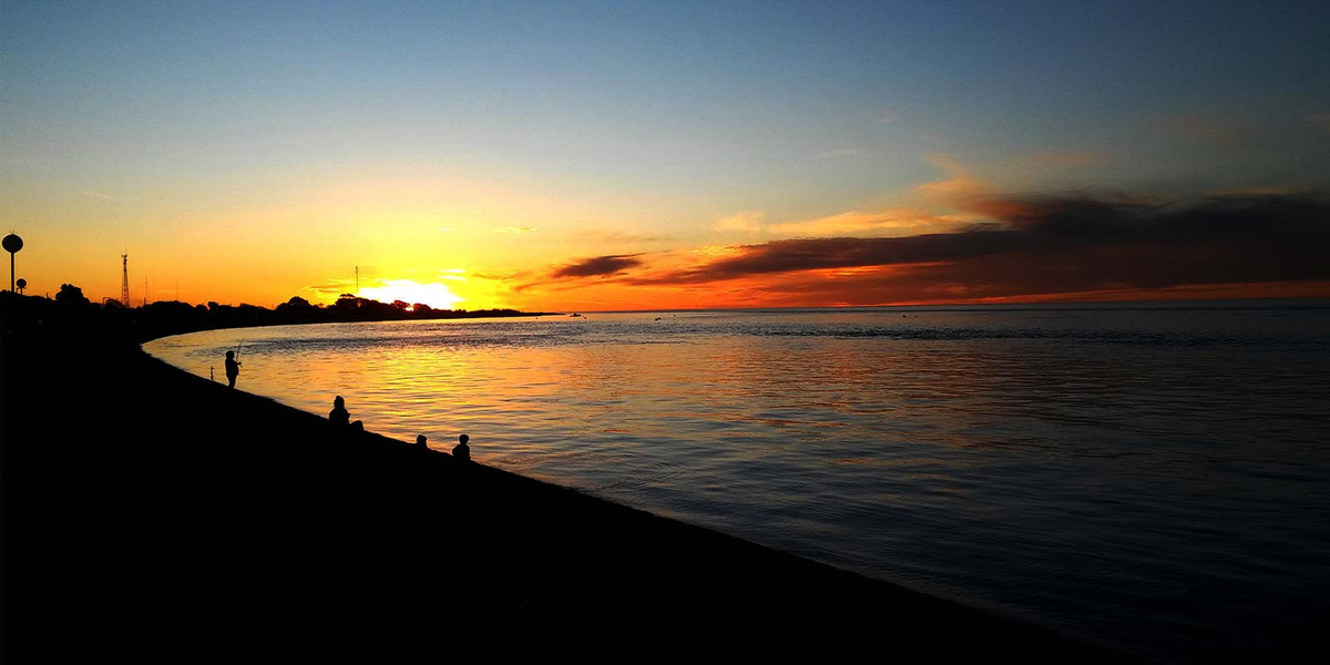 Buenos Aires y una playa encantadora. Buenos Aires y una playa encantadora.