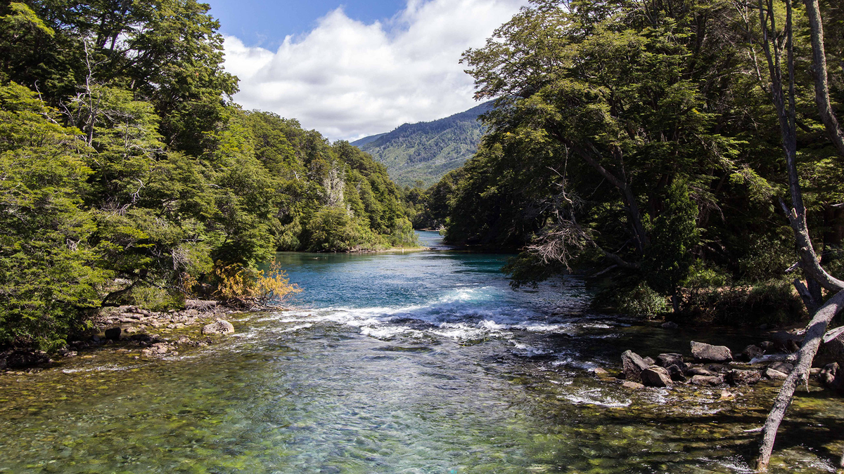 Zona de El Manso, cerca de Bariloche. Zona de El Manso, cerca de Bariloche.