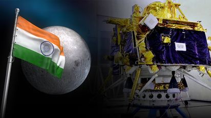 India, entre el histórico alunizaje y la catástrofe ferroviaria