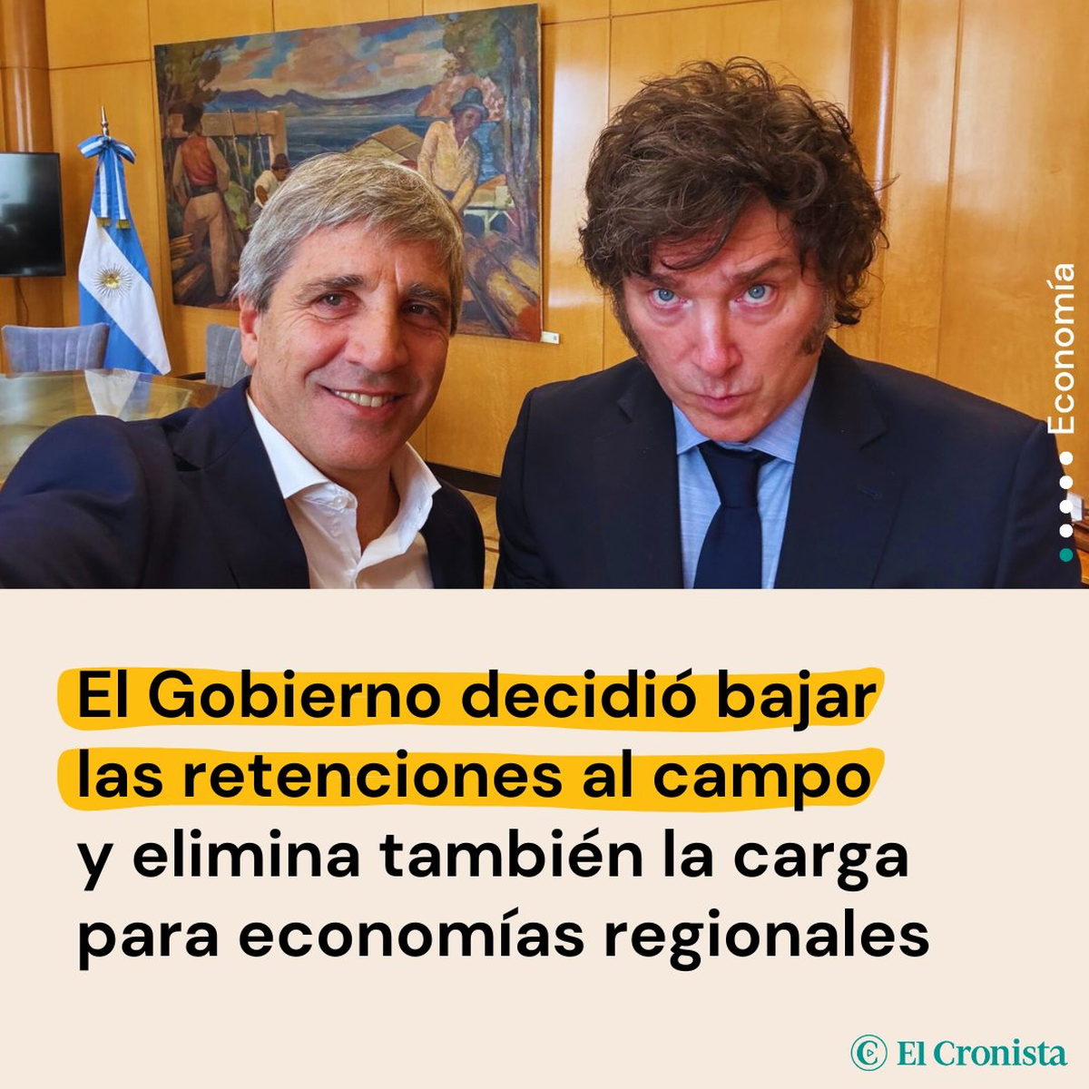 Por ahora, Confederaciones Rurales Argentinas es muy cauta sobre la baja de retenciones Por ahora, Confederaciones Rurales Argentinas es muy cauta sobre la baja de retenciones