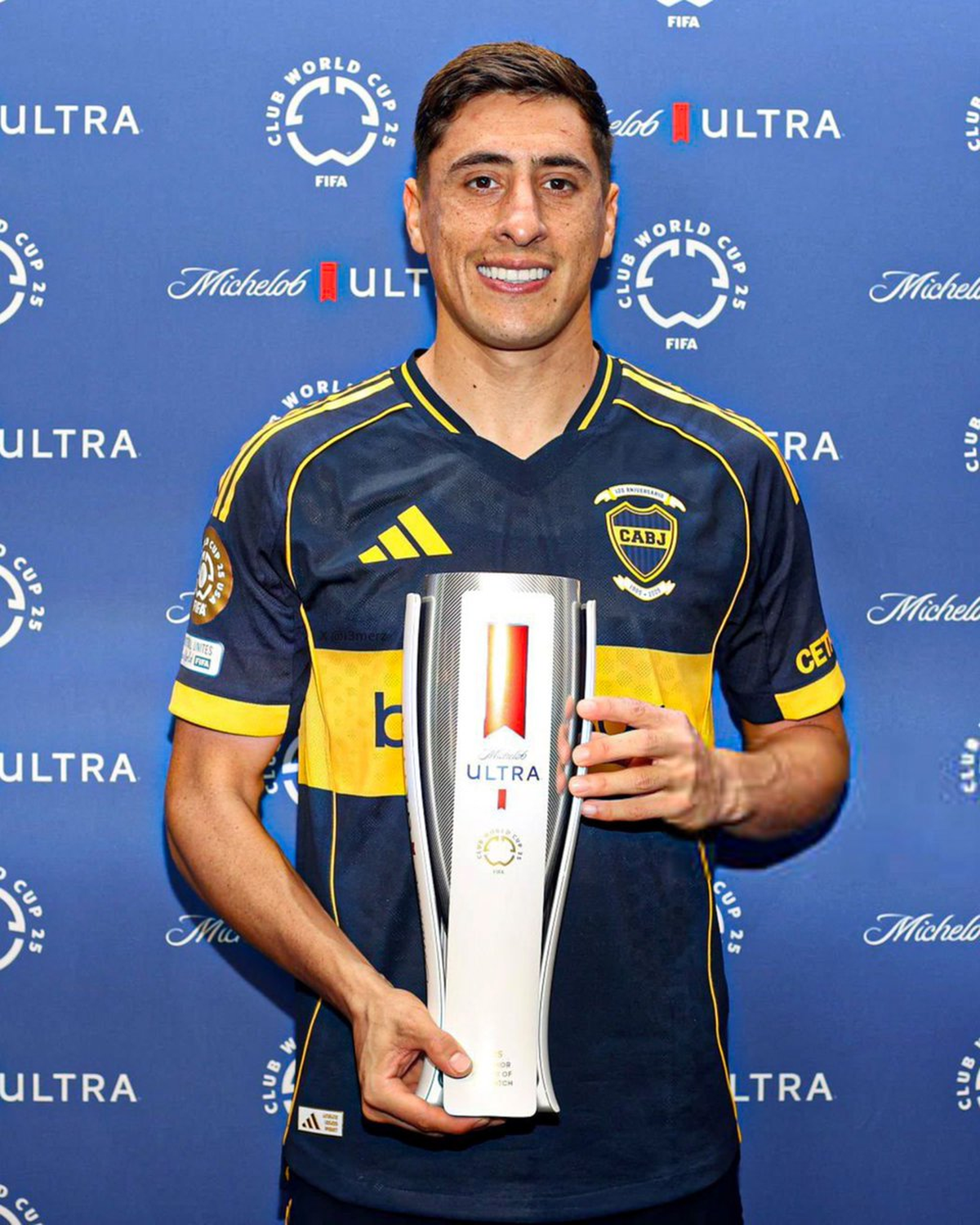 Miguel Merentiel fue el MVP del partido entre Boca y Benfica. Miguel Merentiel fue el MVP del partido entre Boca y Benfica.