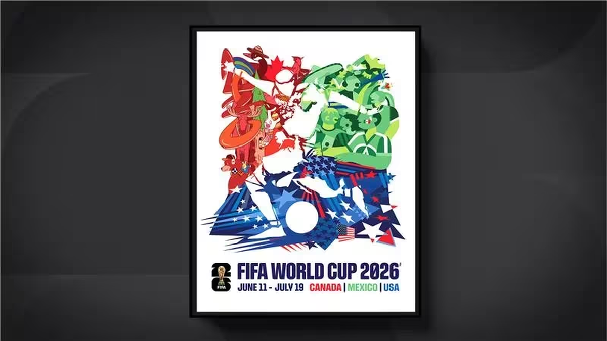 El póster oficial del Mundial 2026 El póster oficial del Mundial 2026