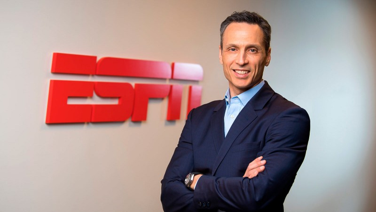 Jimmy Pitaro, actual presidente de ESPN, medio de deportes de Disney.