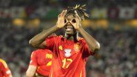 Nico Williams encendió las alarmas de España en el Mundial 2026 tras sufrir una lesión muscular en el aductor derecho, aunque la Selección todavía no lo descarta para las próximas rondas. Nico Williams encendió las alarmas de España en el Mundial 2026 tras sufrir una lesión muscular en el aductor derecho, aunque la Selección todavía no lo descarta para las próximas rondas.