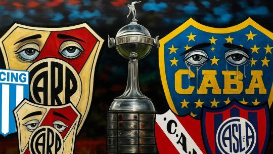 Los 5 grandes y la Copa Libertadores Los 5 grandes y la Copa Libertadores
