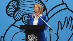 Verónica Magario en el Día de la Lealtad