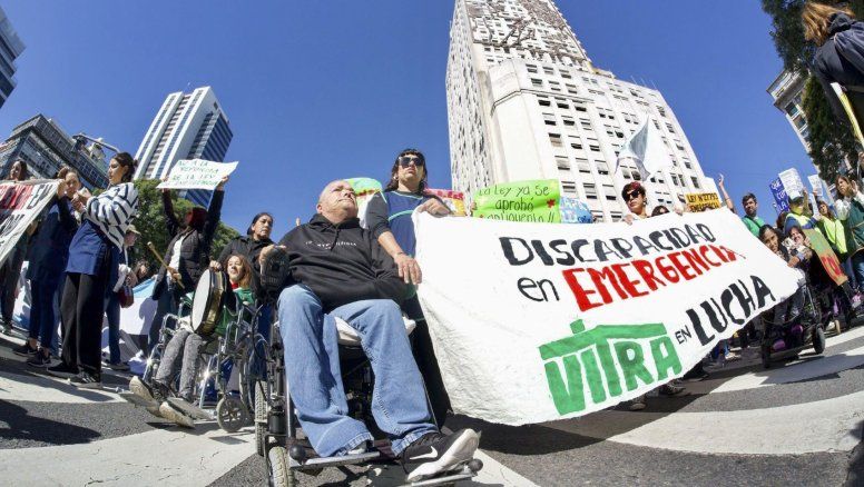 Emergencia en Discapacidad: Otra manifestación contra el ajuste de Milei