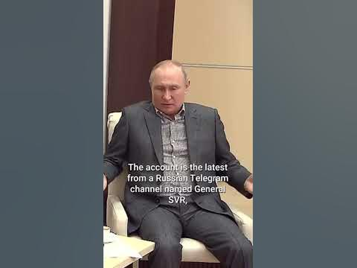 Un Putin más gordo que supone ser un doble. Un Putin más gordo que supone ser un doble.