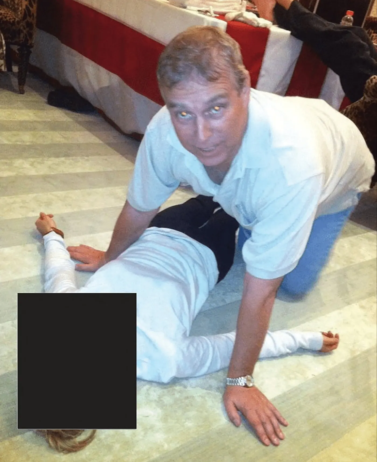 Andrew Mountbatten-Windsor﻿ en el caso Jeffrey Epstein.