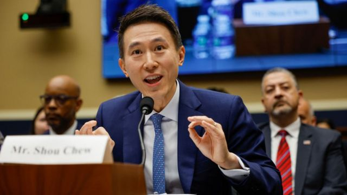El jueves pasado (23/03), el CEO de TikTok, Shou Chew, declaró ante el Congreso de USA.