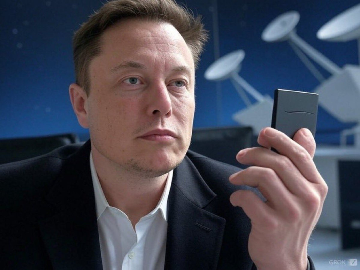 Elon Musk lleva Starlkink tambièn a los celulares Elon Musk lleva Starlkink tambièn a los celulares