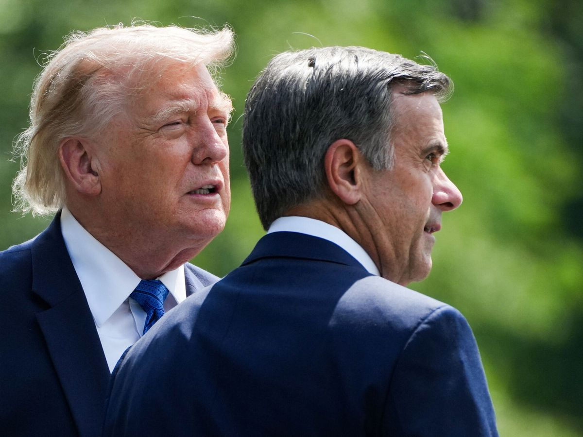 l presidente de Estados Unidos, Donald Trump, y el director de la CIA, John Ratcliffe. (Reuters) l presidente de Estados Unidos, Donald Trump, y el director de la CIA, John Ratcliffe. (Reuters)