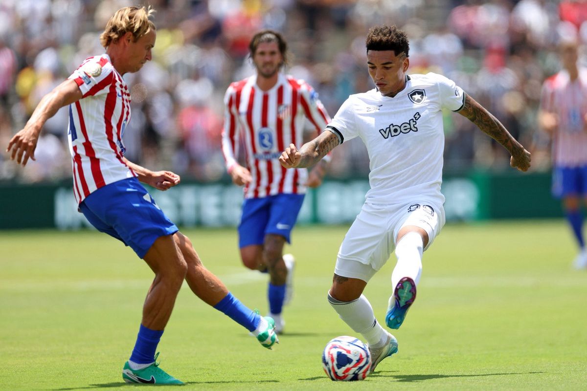 Botafogo cayó con el Atlético de Madrid pero clasificó a octavos de final Botafogo cayó con el Atlético de Madrid pero clasificó a octavos de final