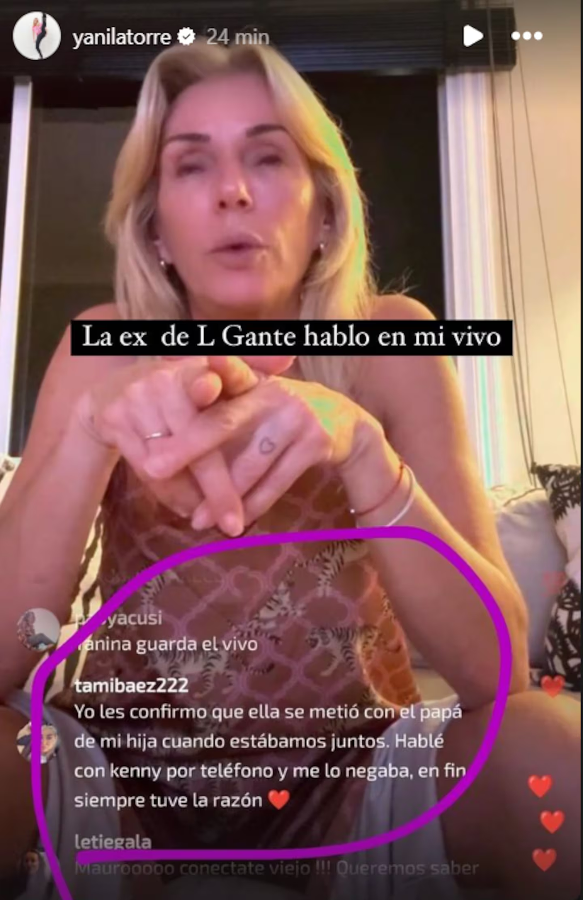 Mientras Wanda Nara hablaba con Susana, Tamara Báez se metió en el vivo de Yanina y señaló como tercera en discordia a Wanda. Mientras Wanda Nara hablaba con Susana, Tamara Báez se metió en el vivo de Yanina y señaló como tercera en discordia a Wanda.
