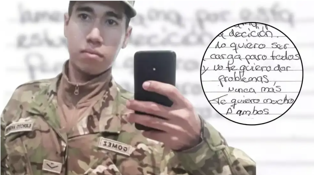 Rodrigo Gómez, gendarme que se mató en Olivos.