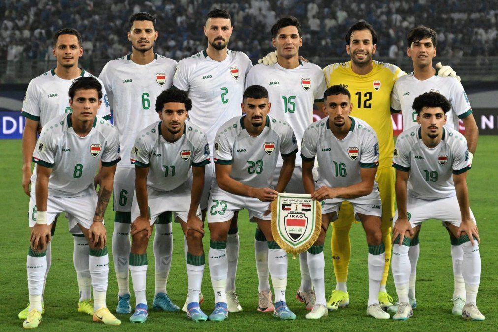 La Selección de Irak afrontará el repechaje al Mundial 2026 ante el ganador de Bolivia y surinam.