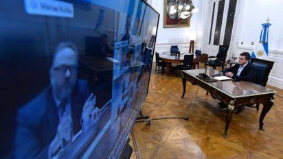 Tras el rechazo de Casal a CFK, Massa envió a los diputados su proyecto de sesiones virtuales