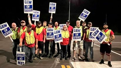 Inéditas huelgas en USA: 4 millones de días laborales perdidos