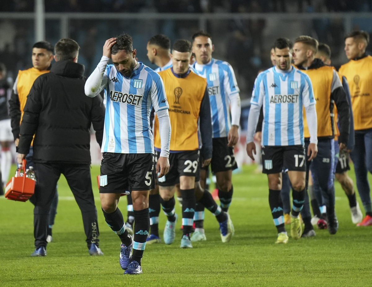 Racing pintaba para candidato en la Sudamericana y terminó siendo un fracaso. (NA).