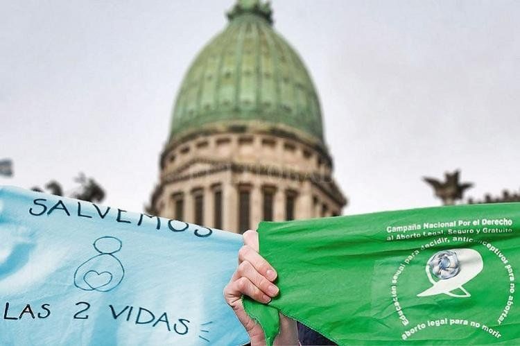 Volvió el proyecto de aborto al Congreso Nacional.