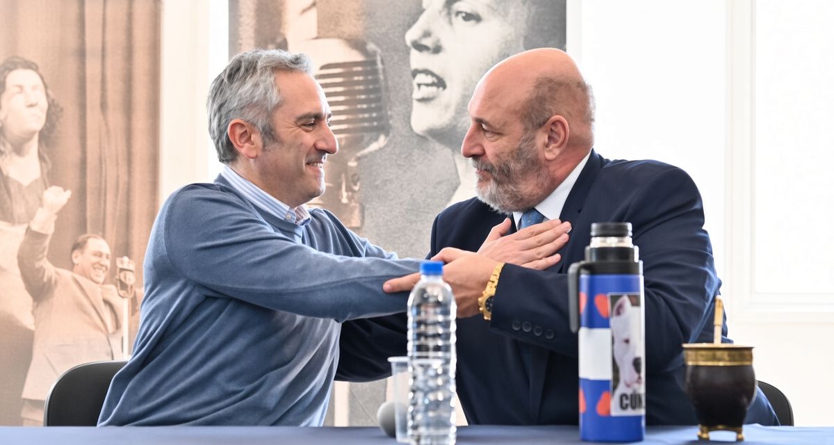 Santiago Cúneo y Andrés Larroque.