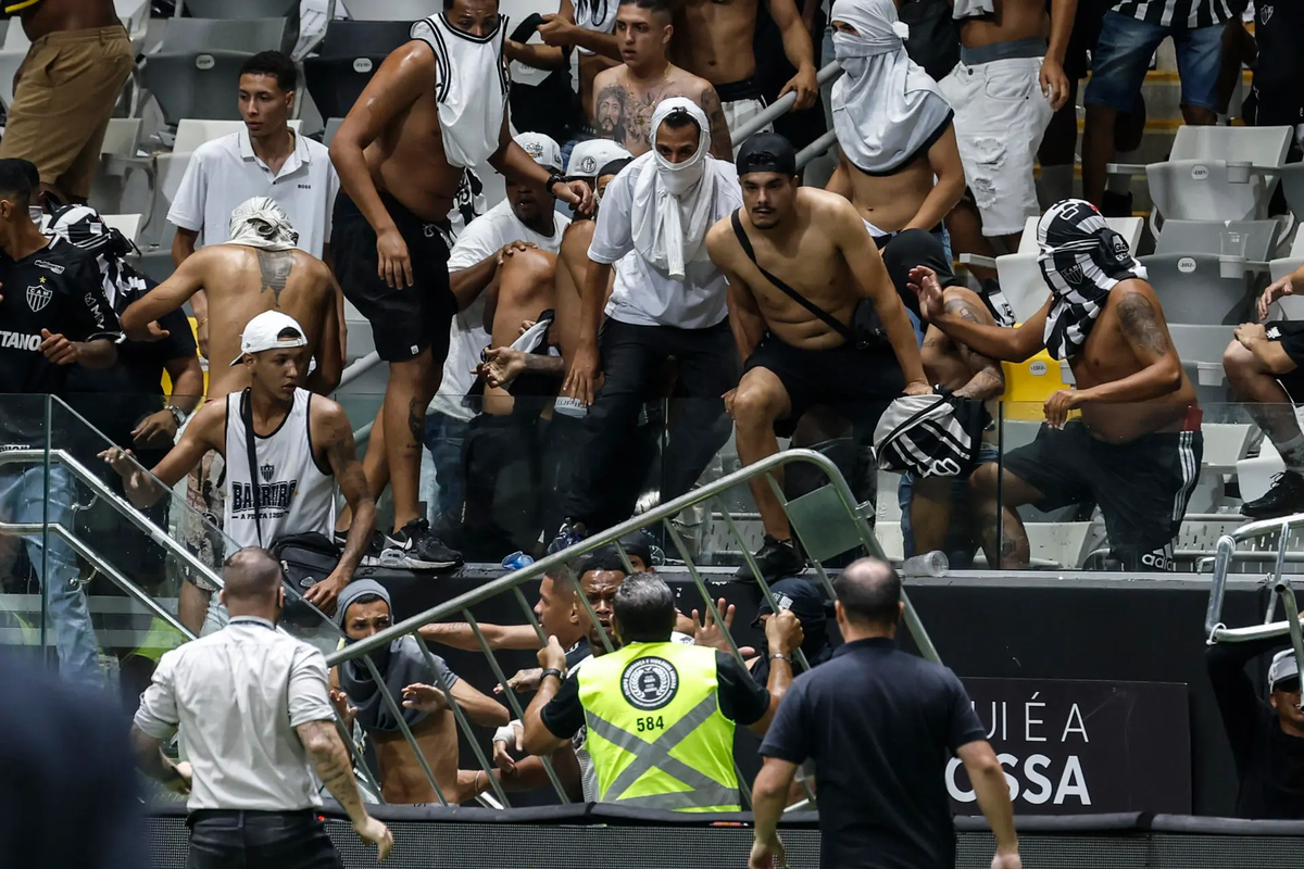 Violencia en la final de la Copa de Brasil