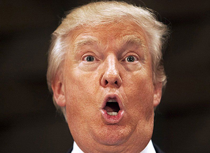 Donald Trump, extrovertido, verborrágico, carismático, peligroso, contradictorio, en problemas.