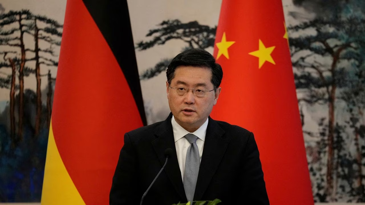 El ministro de Relaciones Exteriores de China Qin Gang.